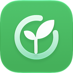 The Satoa app icon: a sprout growing through a score ring